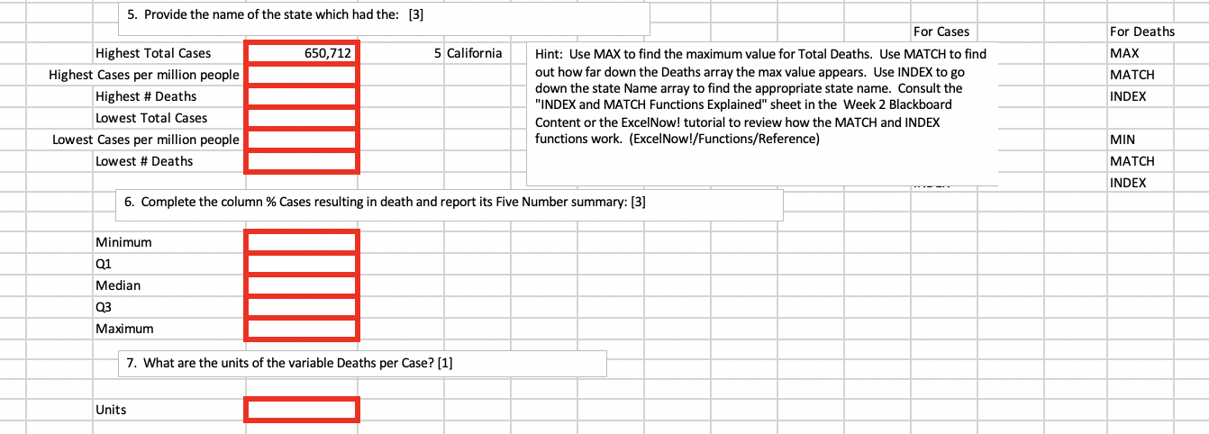 Solved F A B C D E Sorted By Total Cases In Descending Order Chegg