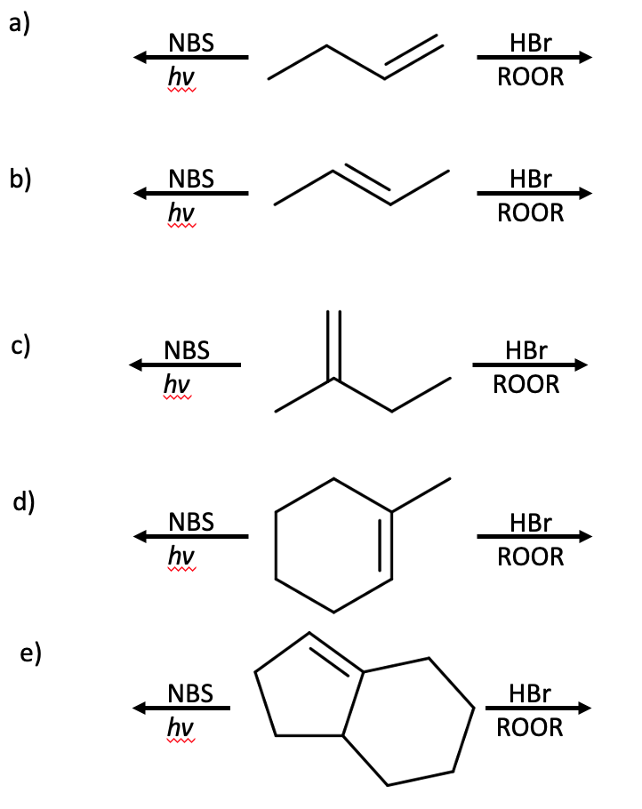 Solved For Each Of The Following Reactions Below Determine Chegg