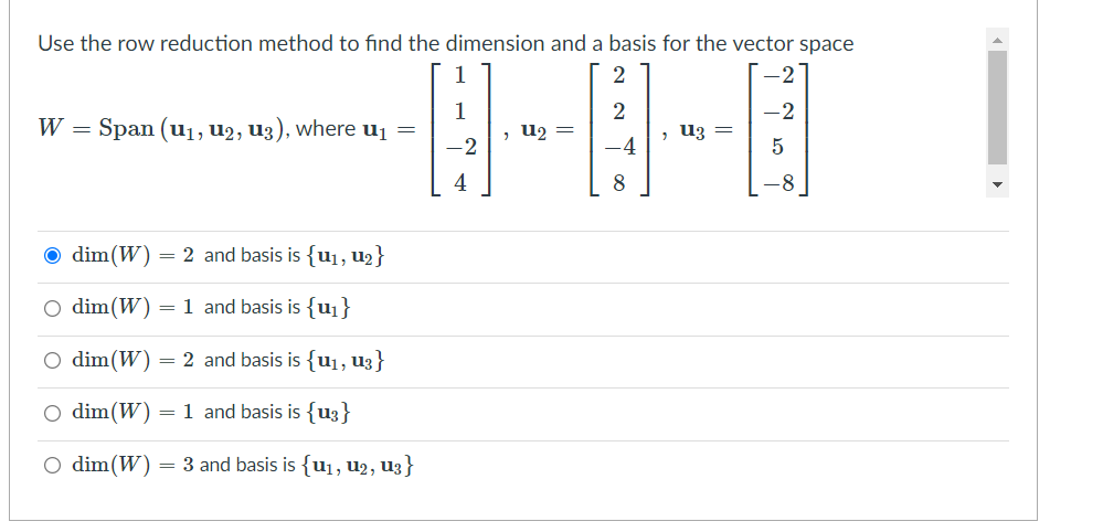 Solved Let R X Be The Vector Space Of All X Matrices Chegg