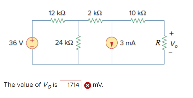 Solved Use Nortons Theorem To Find Vo In The Circuit Of The Chegg