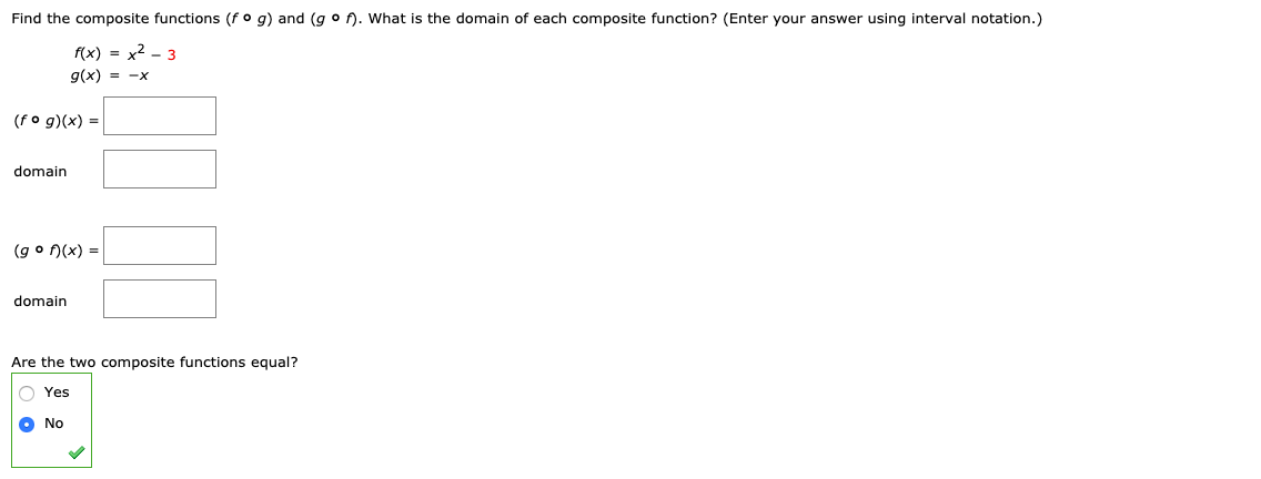 Solved Find The Composite Functions F G And G F Chegg