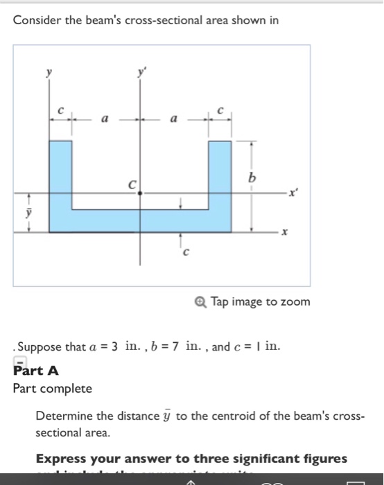 Solved Consider The Beam S Cross Sectional Area Shown In Q Chegg