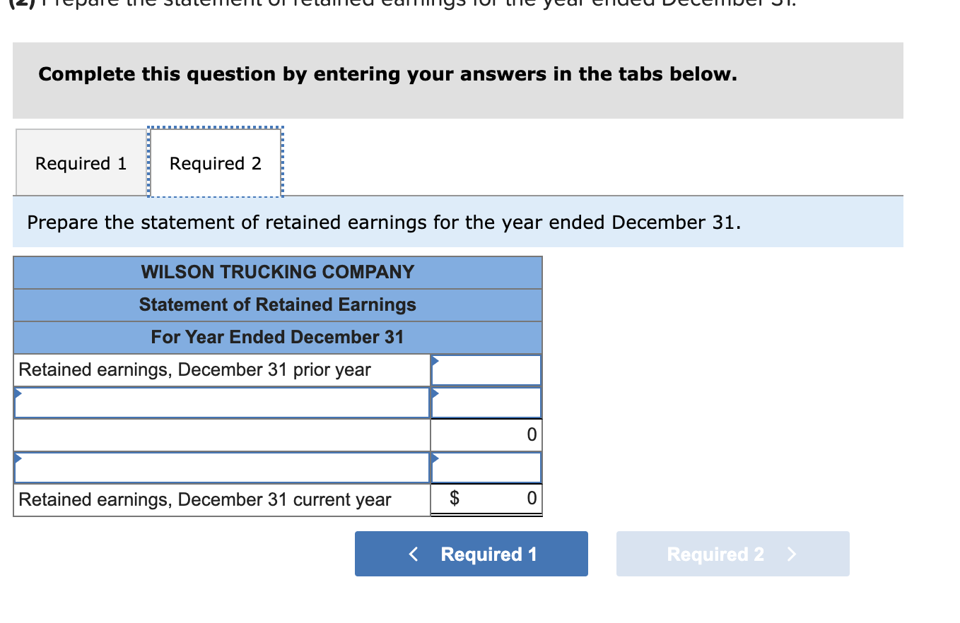 Solved The Following Adjusted Year End Trial Balance At Chegg