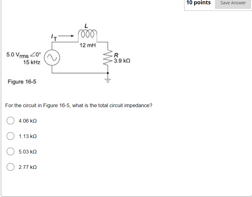 Solved For The Circuit In Figure The Total Current T Chegg