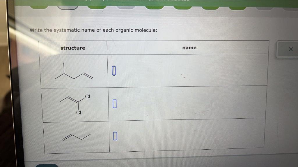 Solved Draw A Structure For Each Of The Following Chegg