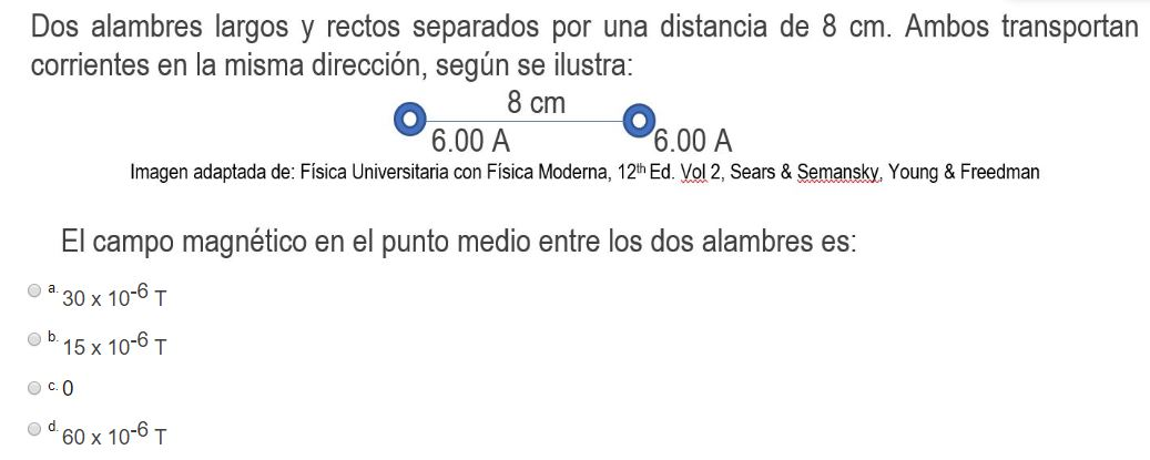 Resuelto Dos Alambres Largos Y Rectos Separados Por Una Chegg Mx