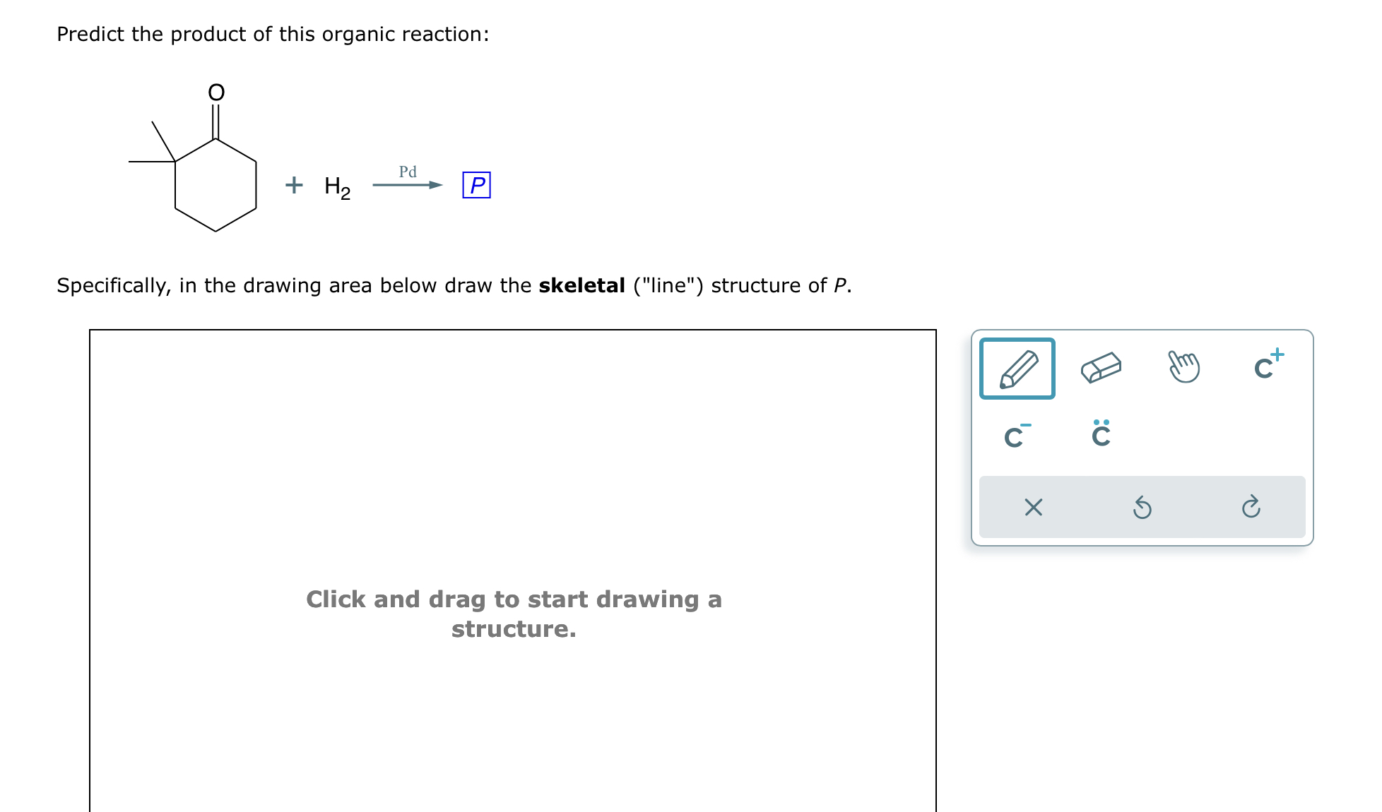 Solved Predict The Product Of This Organic Reaction Chegg