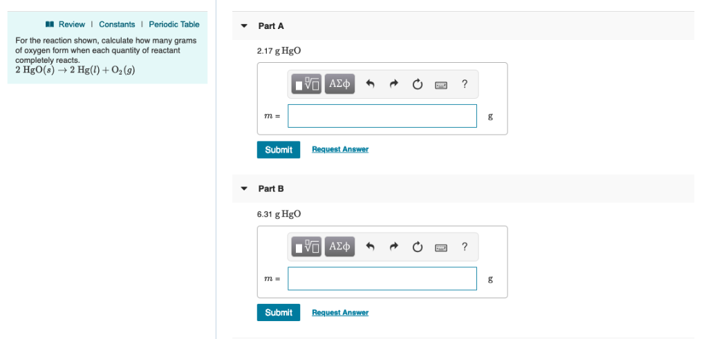 Solved Review Constants L Periodic Table Parta For The Chegg