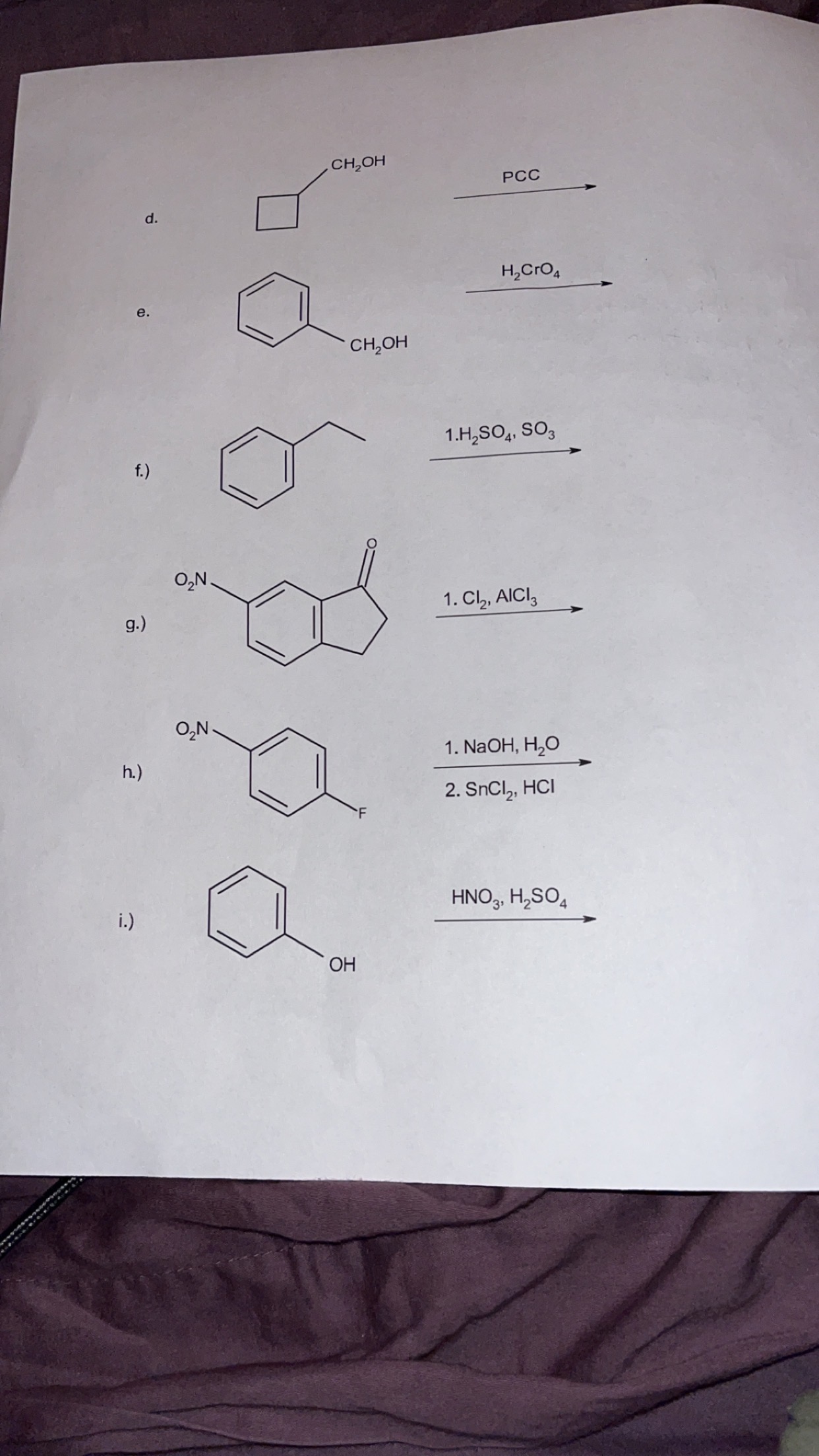 Solved Provide The Principle Organic Product S For The Chegg