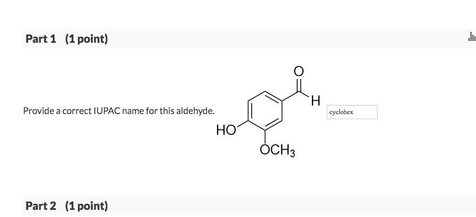 Solved Provide A Correct Iupac Name For This Chegg