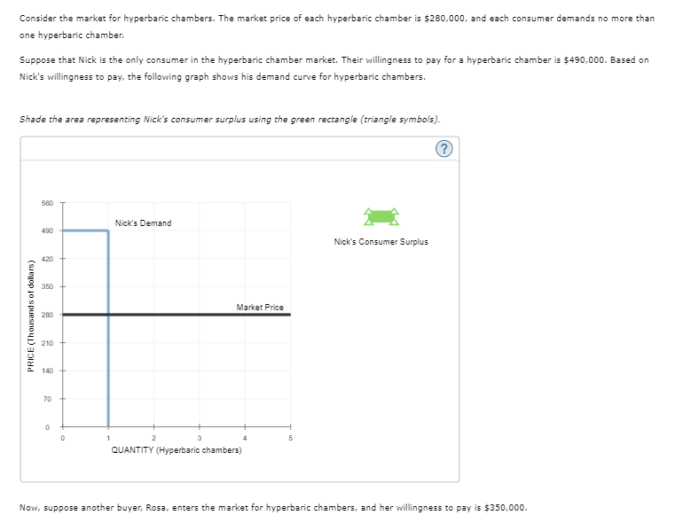 Consider The Market For Hyperbaric Chambers The Chegg