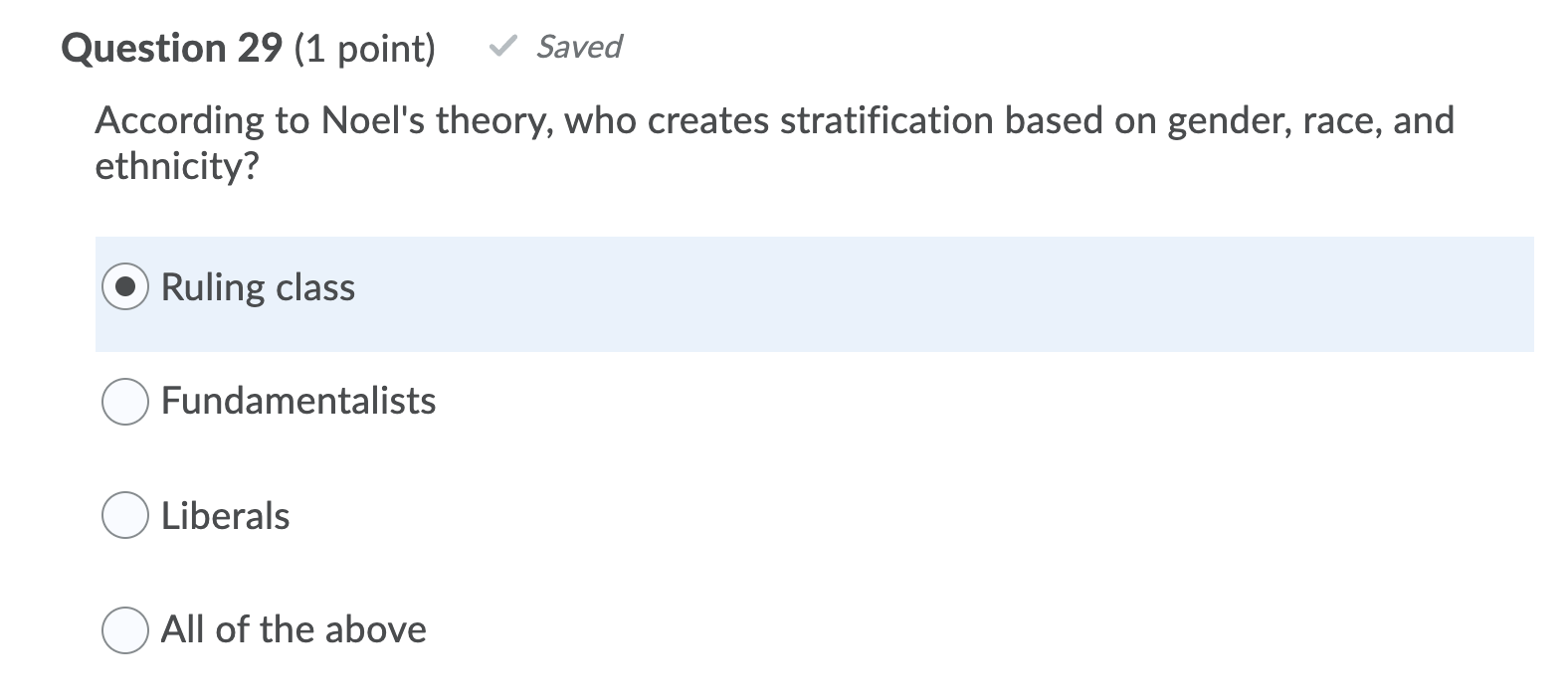 Solved Question Point Saved According To Noel S Chegg