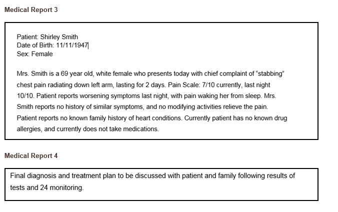 Medical Reports Resource Medical Language Chegg