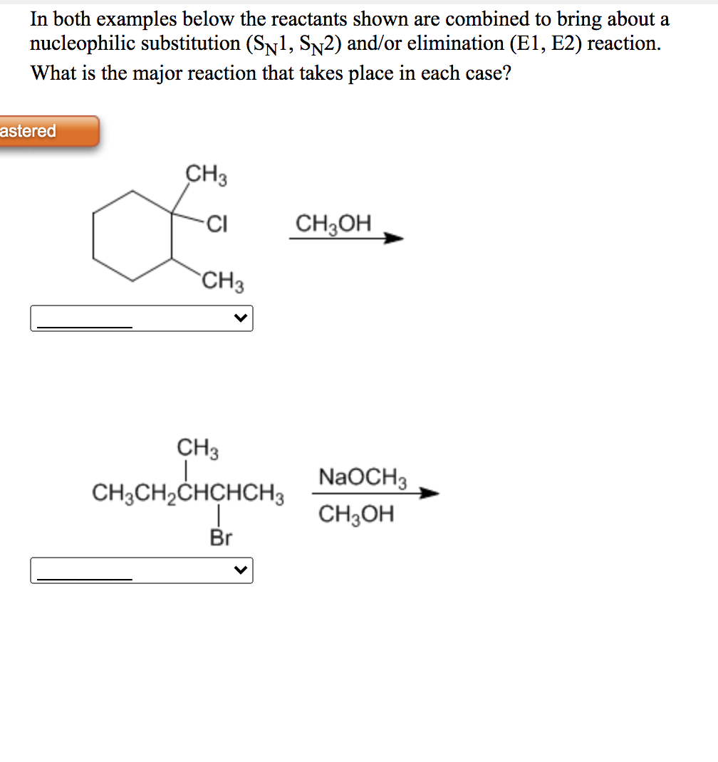 Solved In Both Examples Below The Reactants Shown Are Chegg