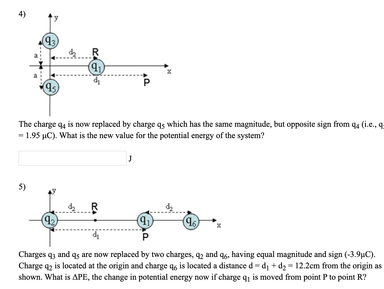 Solved A Point Charge Q2 3 9 UC Is Fixed At The Origin Of Chegg