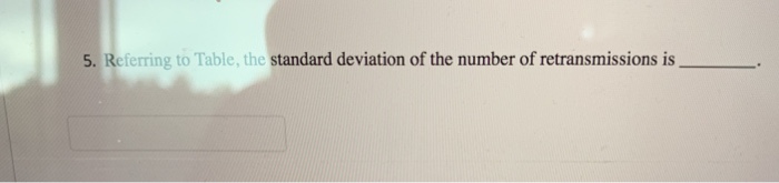 Solved Q The Following Table Contains The Probability Chegg