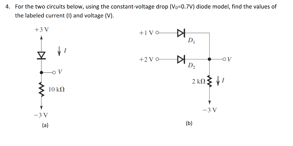 Solved For The Two Circuits Below Using The Chegg