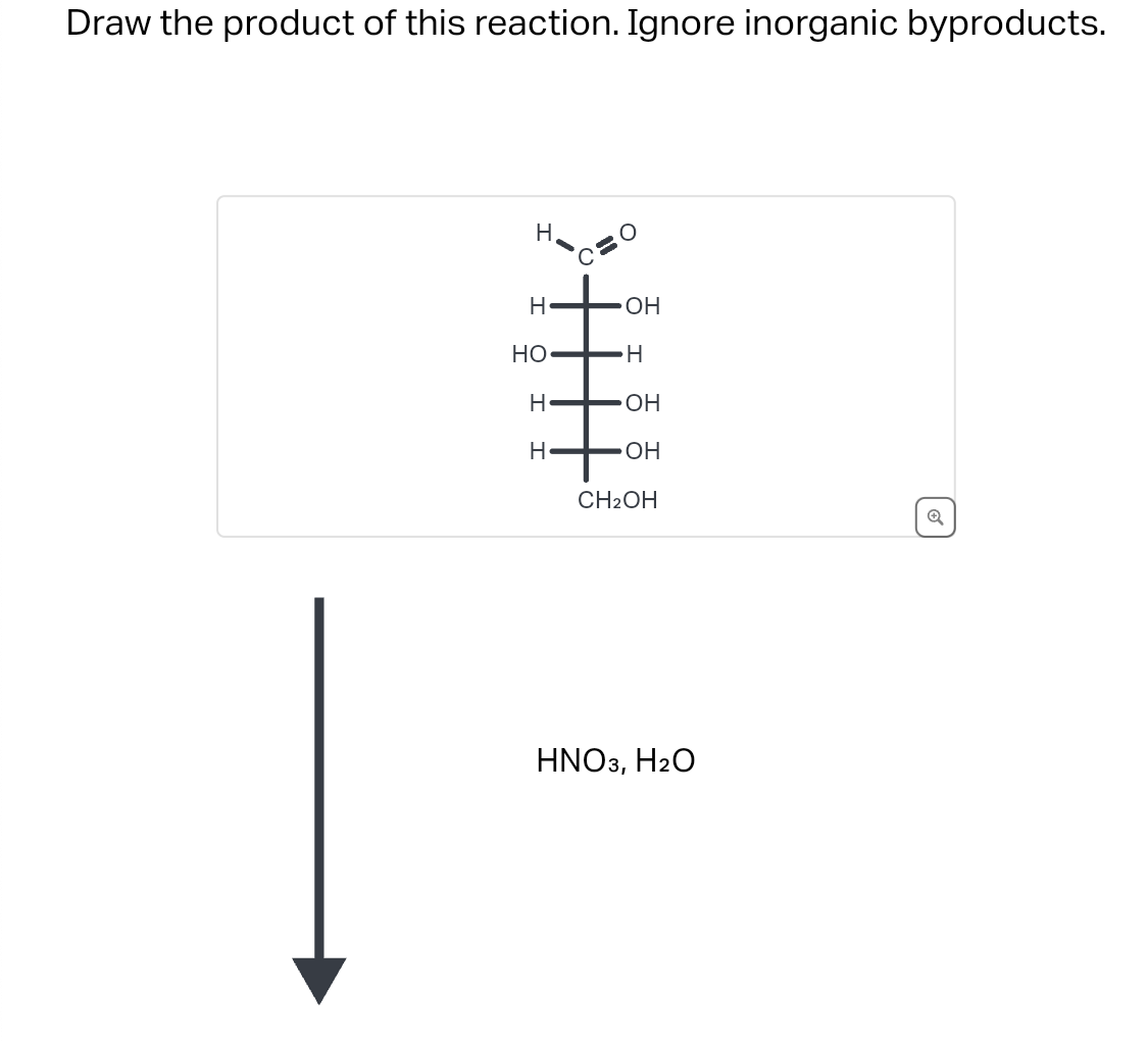 Solved Draw The Product Of This Reaction Ignore Inorganic Chegg