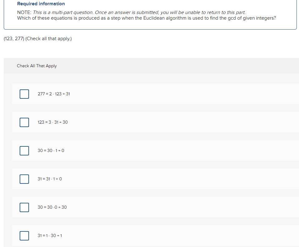 Solved Required Information NOTE This Is A Multi Part Chegg