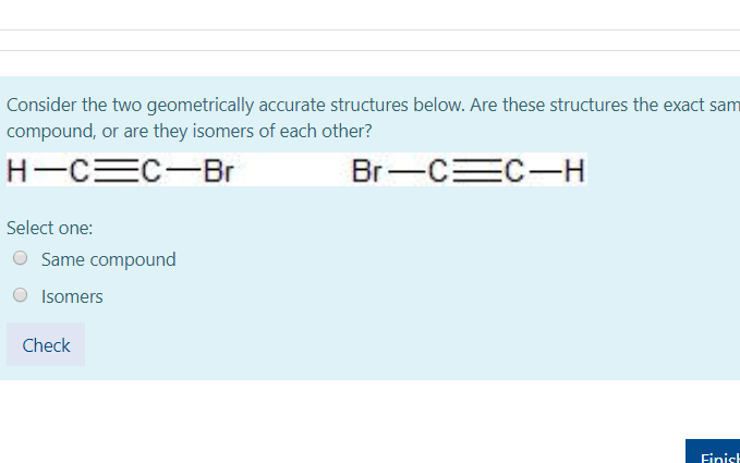 Solved Consider The Two Geometrically Accurate Structures Chegg