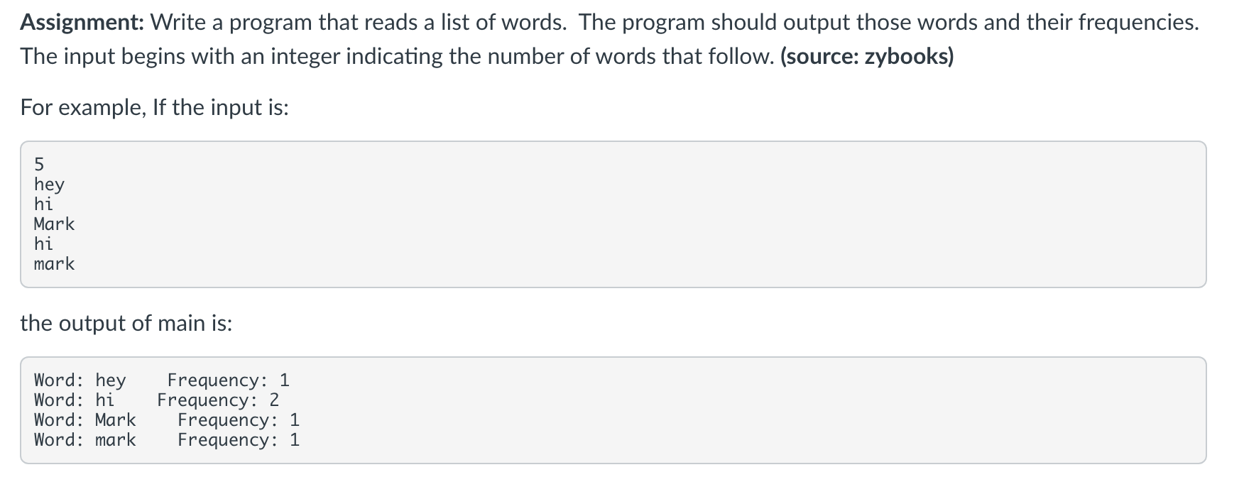 Solved Assignment Write A Program That Reads A List Of Chegg