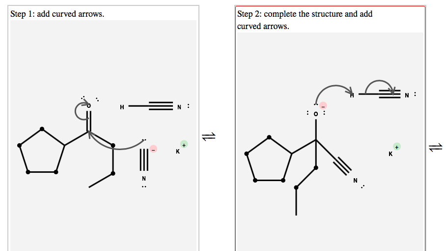 Solved Complete The Electron Pushing Mechanism For The Given Chegg