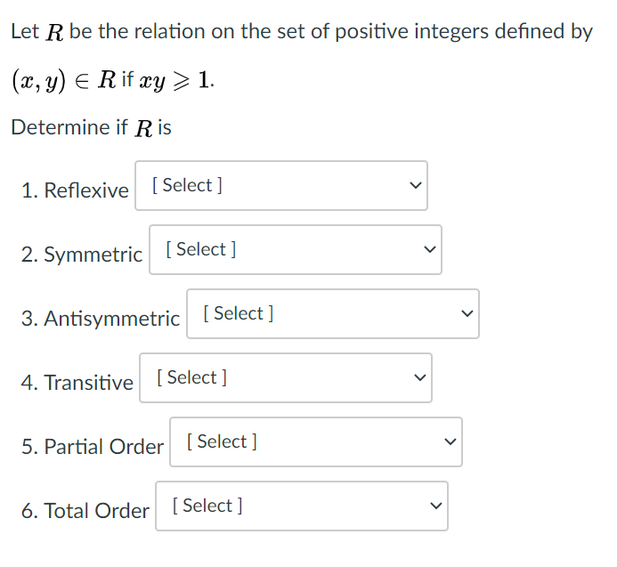 Solved Let R Be The Relation On The Set Of Chegg