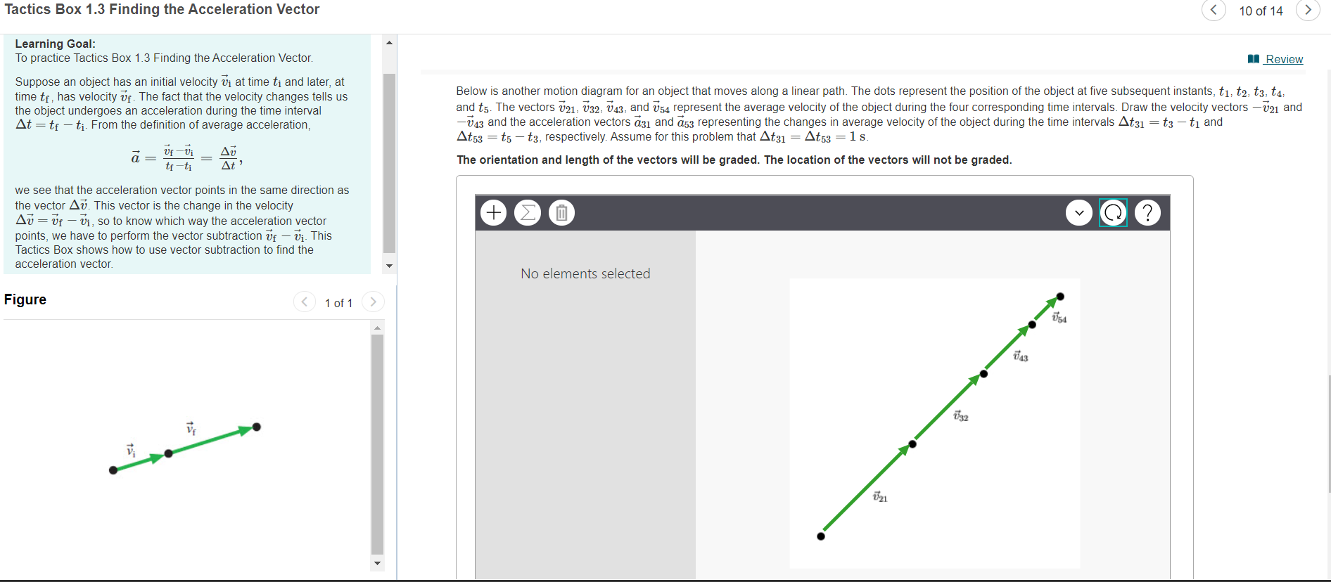 Solved Tactics Box 1 3 Finding The Acceleration Vector 10 Of Chegg