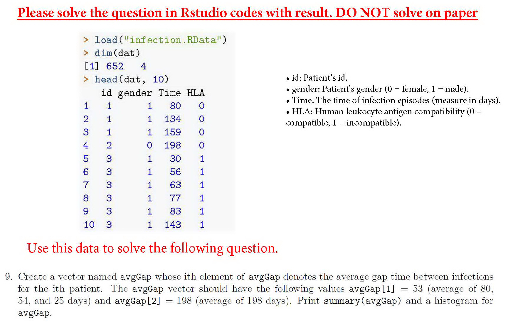 Solved Please Solve The Question In Rstudio Codes With Chegg