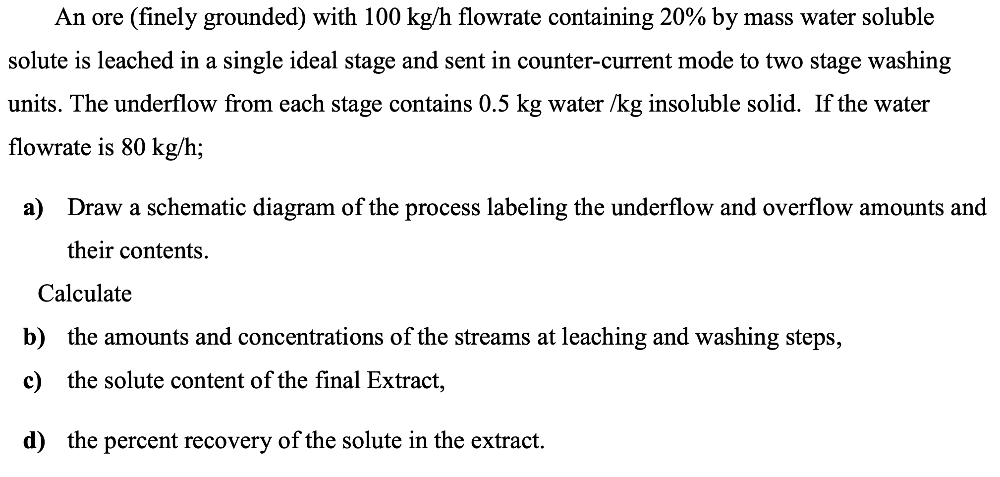 Solved S Mass Flow Rate Of Inert Solids Which Is Constant Chegg