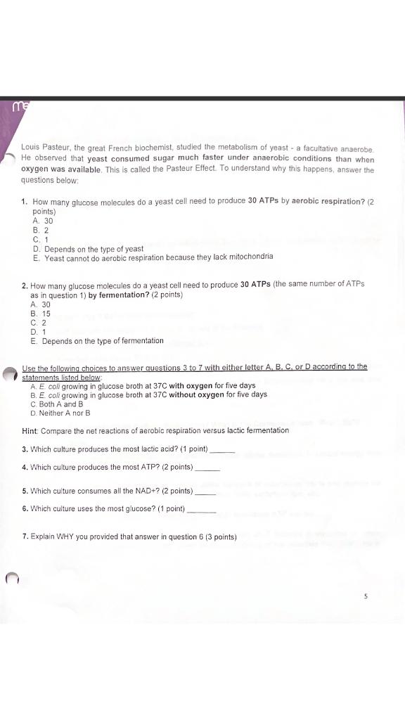 Solved ANSWER QUESTIONS 3 7 Use The Following Choices To Chegg