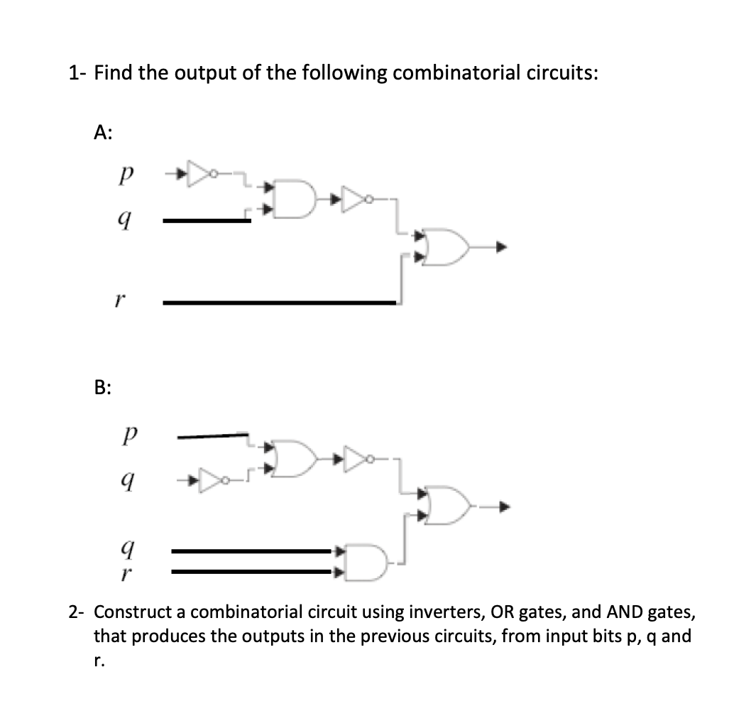 Solved DISCRETE MATHEMATICS Construct A Combinatorial Chegg