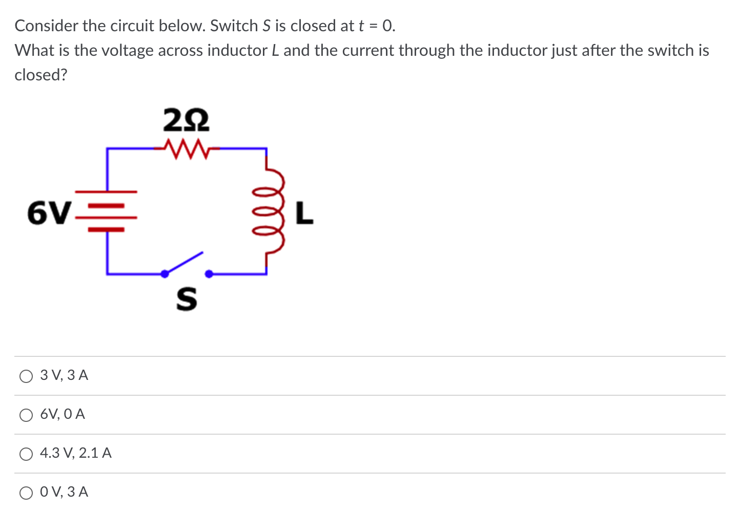 Solved Consider The Circuit Below Switch S Is Cl