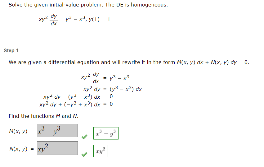 Solved Solve The Given Initial Value Problem The De Is Chegg