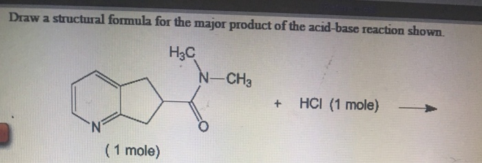 Solved Draw A Structural Formula For The Major Product Of Chegg