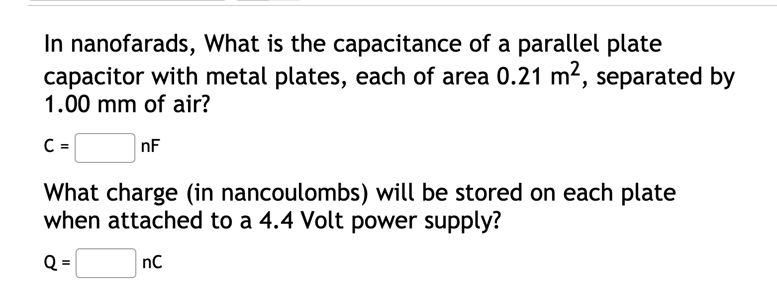 Solved Two Large Parallel Conducting Plates Are Separated By Chegg