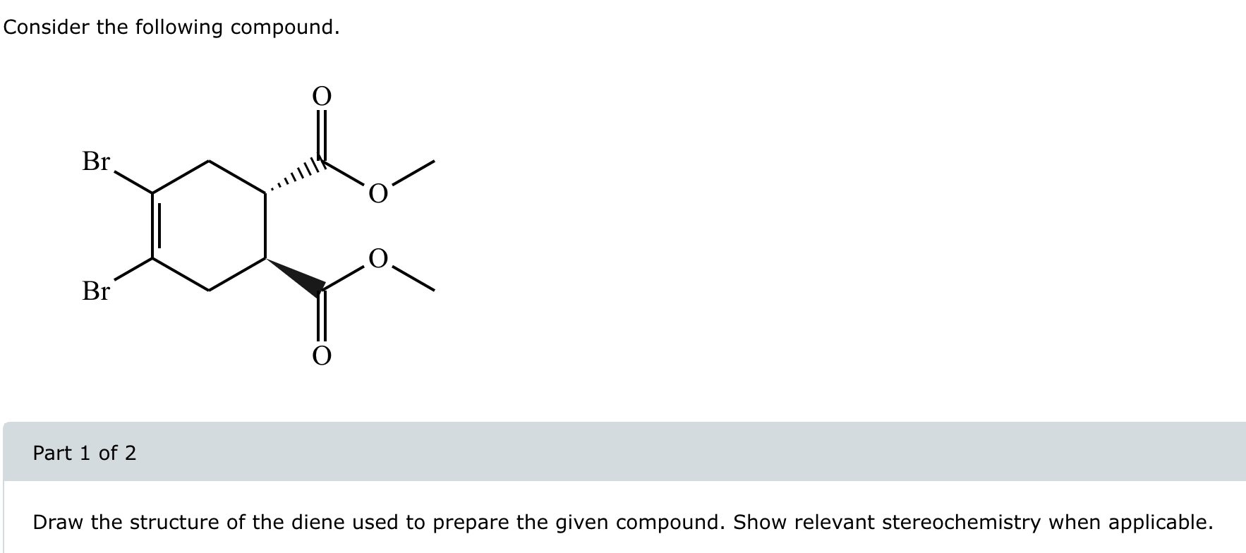 Solved Consider The Following Compound Part Of Draw The Chegg