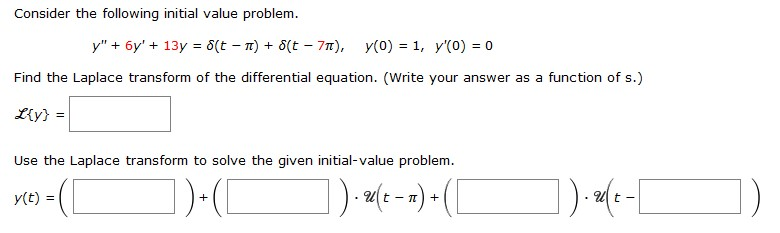 Solved Consider The Following Initial Value Problem Y Chegg