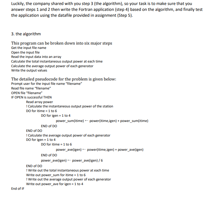 Solved Hi Please Solve Using FORTRAN Also Show All Steps Chegg