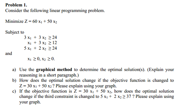 research paper on linear programming research paper on linear programming