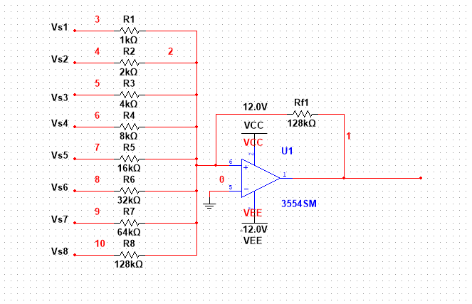 Solved The Circuit Shown Below Is A Primitive Bit DAC