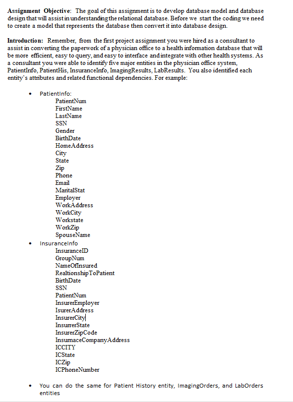 Solved Assignment Objective The Goal Of This Assignment Is Chegg