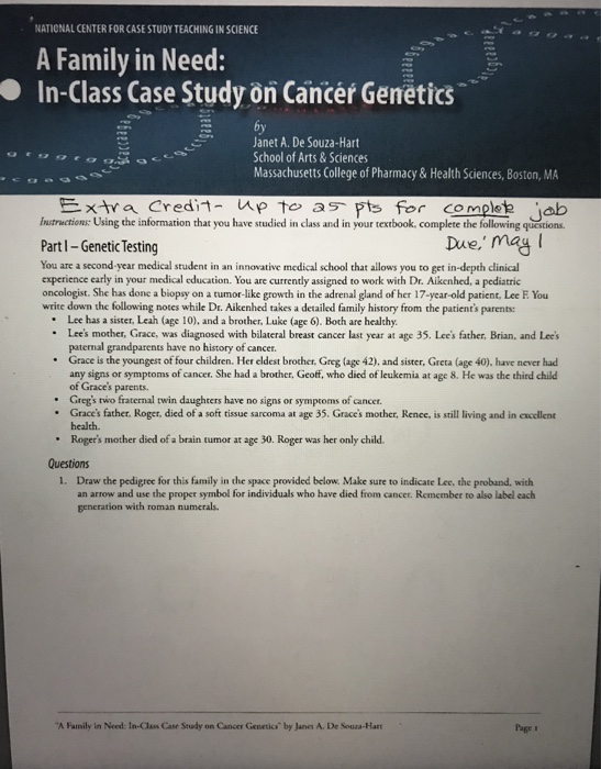 Human genetics case studies image