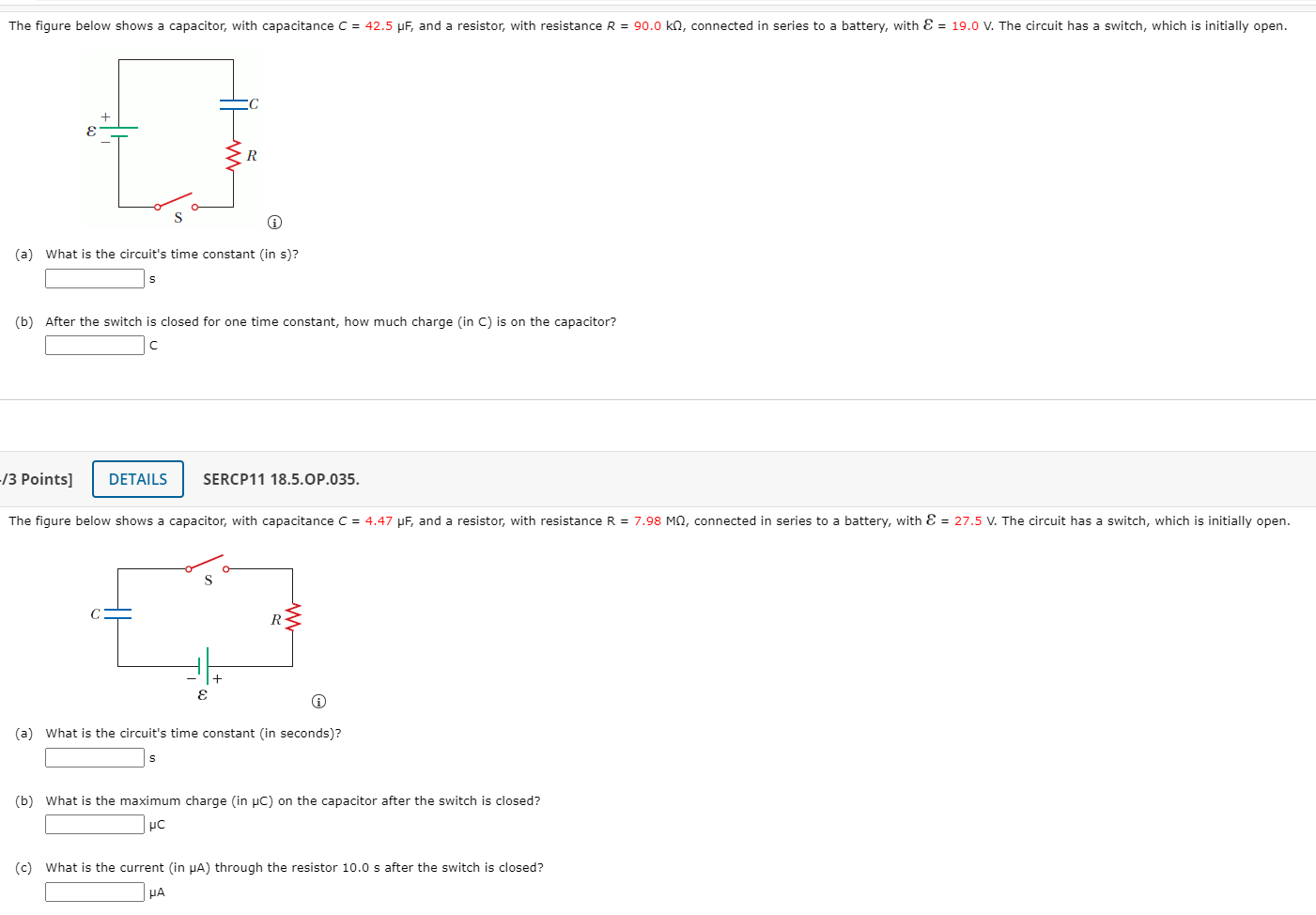 Solved The Figure Below Shows A Capacitor With Capacitance Chegg