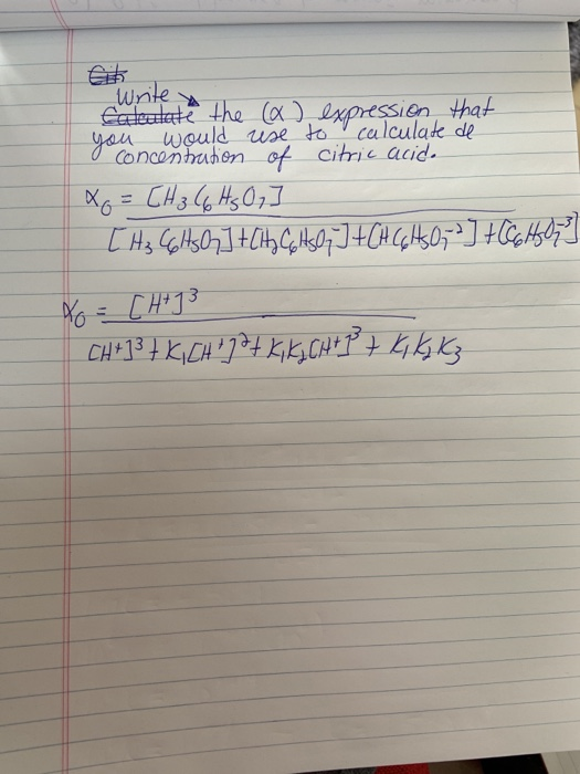 Solved Citric Acid H C H O Isa Weak Polyprotic Acid It Is Chegg