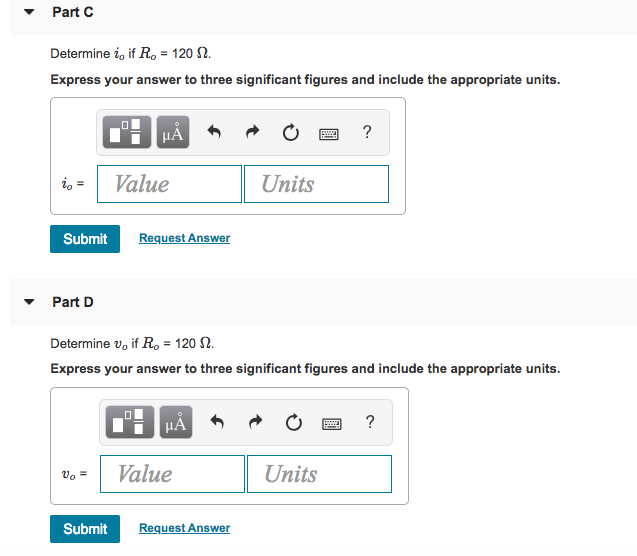 Solved Determine Io And Vo In The Circuit Shown In Figure Chegg