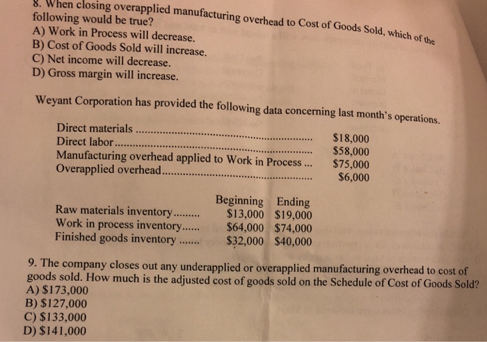 Solved Show Work Please Chegg