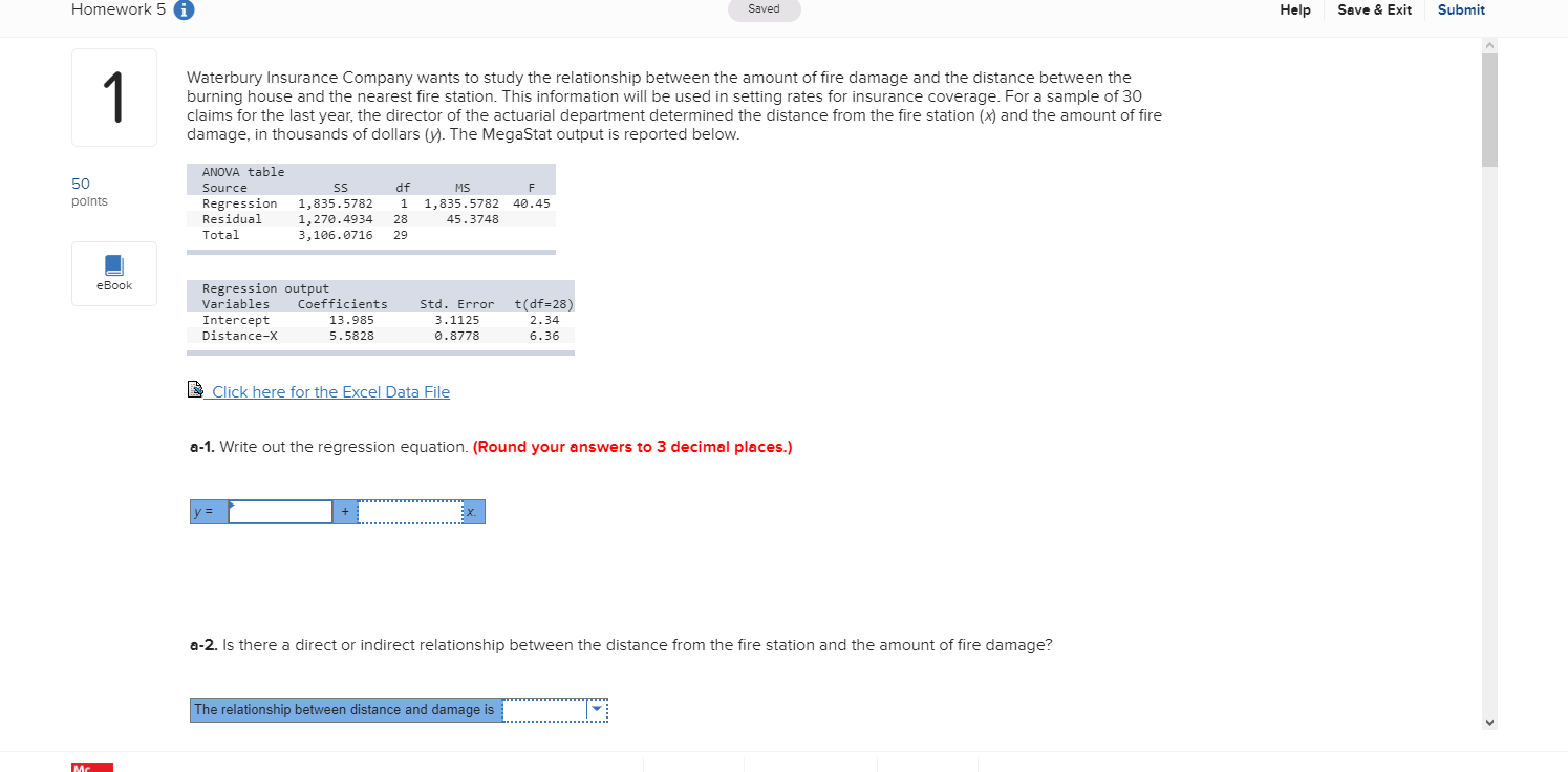 Solved Homework Saved Help Save Exit Submit Waterbury Chegg