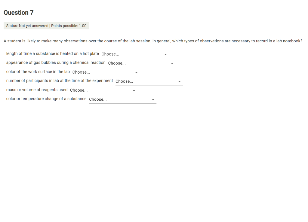 Solved Question Status Not Yet Answered Points Possible Chegg