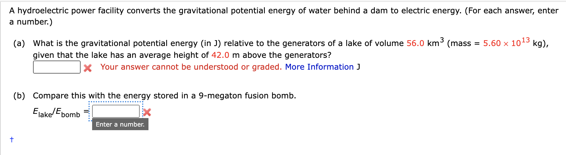 Solved A Hydroelectric Power Facility Converts The Chegg